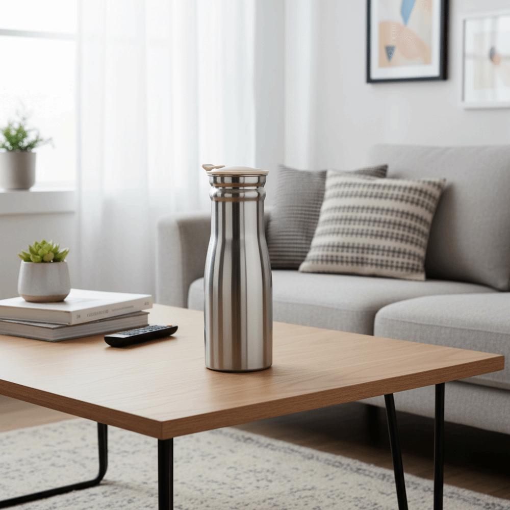 Large Capacity Stainless Steel Cold Kettle 1L Water Pitcher Teapot Cold Water Jug Parties