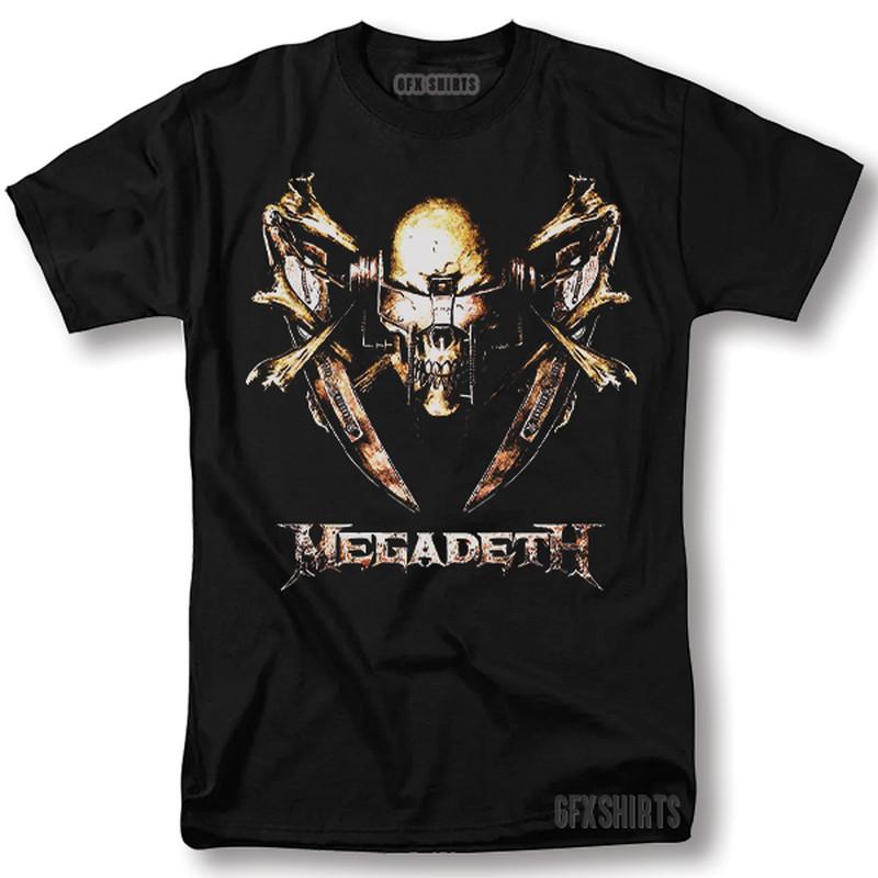 Футболка Megadeath Метал Рок Мерч Концертный Тур Винтажный Графический Дизайн Футболка XL