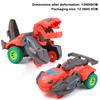 1 Piece Inertial Sliding One Step Action Collision Transform Tyrannosaurus Rex Vehicles Toy Dinosaur Car Deformation Car Toys