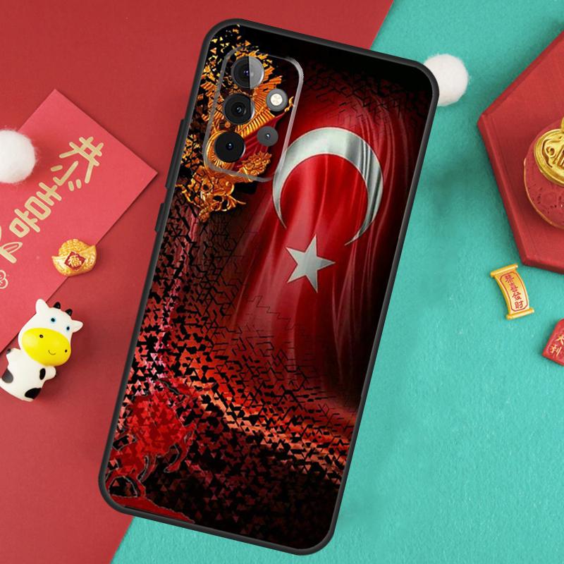 Turkey Flag Case For Samsung Galaxy A35 A55 A25 A15 A51 A71 A12 A32 A52 A13 A33 A53 A14 A34 A54 Cover