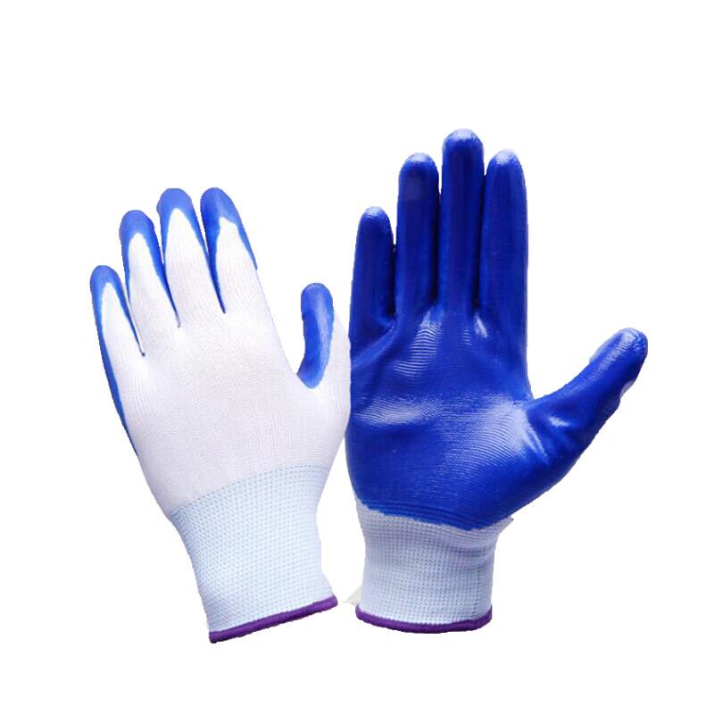 Durable Nitrile Coated Work Gloves