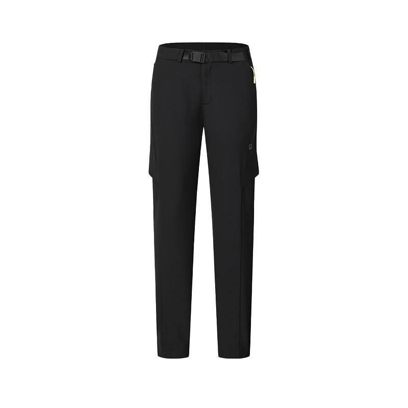 New FILA Casual Pants Women's Pitch Black A11W447801FBK