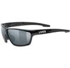 Uvex Sportstyle 706 Black Mirrored Sunglasses