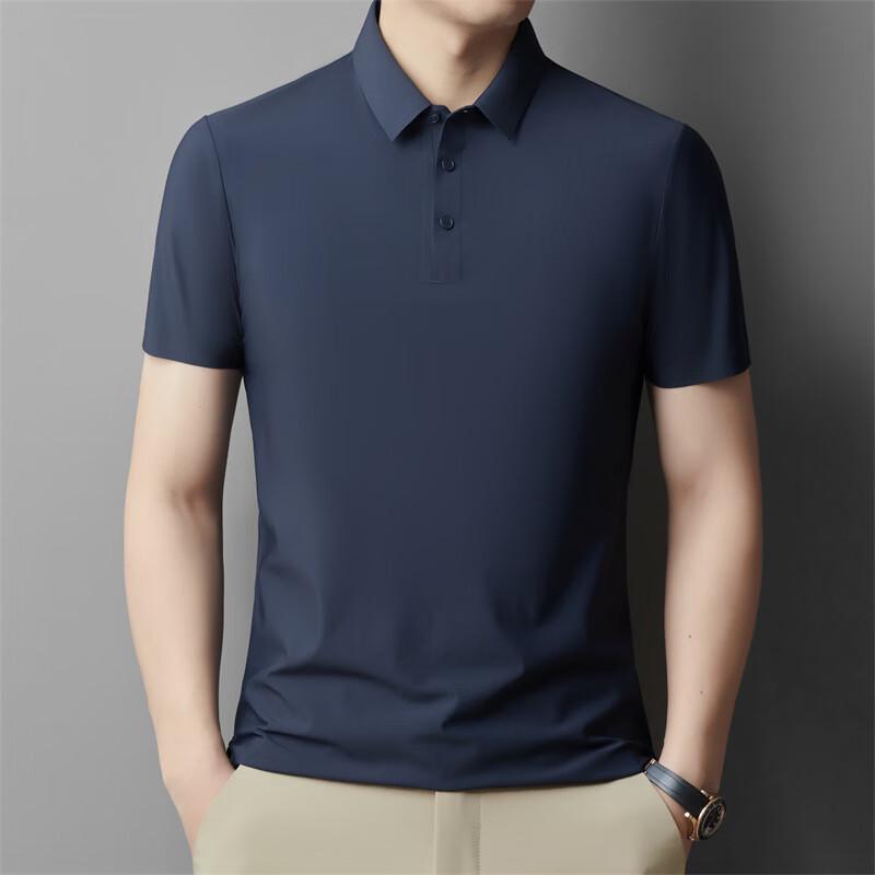 JIAOXIU Men s Ice Silk Polo Shirt M