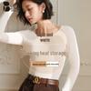 Women's Winter Thermal Brushed Round Neck Base Layer Top