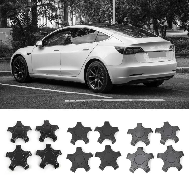 Stylish Wheel Hub Protector Caps Scratch Resistant Designs Anti Scratch Hub Caps Covers Simple Installation for Vehicle