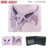 Pokemon Full Color Short Card Holder Coin Purse Bifold Wallet Cute Anime Peripheral Change Pouch