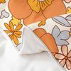 Hippie Flower Three-Piece Quilt Cover 3D Digital Printing Bedding Set Bed Cover
