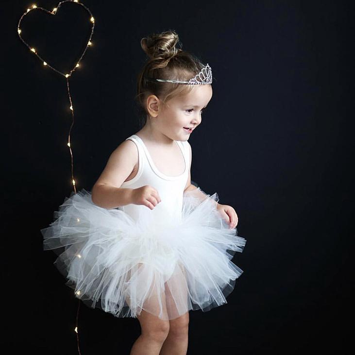 Girls Ballet Leotards for Dance Camisole Dress Hollow Crisscross Back,Shiny Skirt 2T