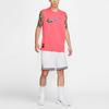Nike Dri-Fit Printed Logo Quick-Dry Basketball Sleeveless T-Shirt Men Tops Punch-Red HM4463-605