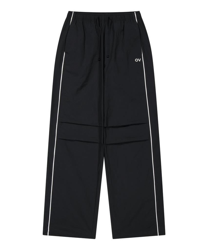 Ausdoeoboiseu Ov Logo Nylon Track Pants (Black)