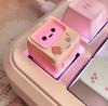 Original Retro Game Console Translucent Keycaps Arcade Mechanical Keyboard Accessory Kawaii ESC Replacement Keycap Single Resin