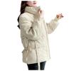 Women's Fashion  And Winter Stand-Up Collar Loose Thickened Cotton Jacket Down Cotton Jacket