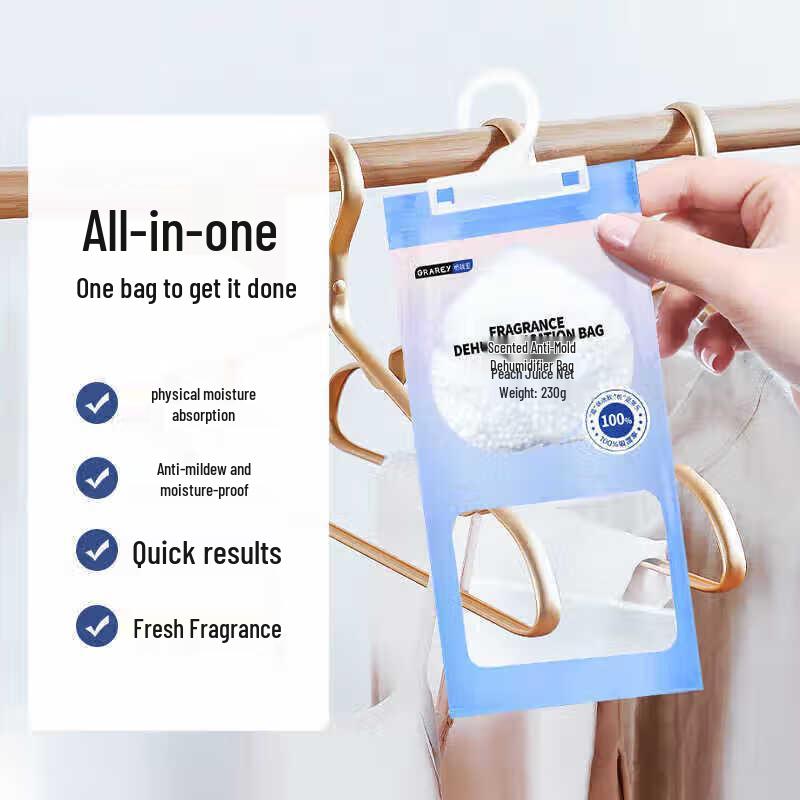 GRAREY Fragrant Hanging Dehumidifier Bags
