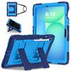 Shockproof Stand Tablet Cases for 10.9" Samsung Galaxy Tab S10 Lite/S9 FE/S10 FE 5G Case S10lite Cover Coque Silicone+PC Shell