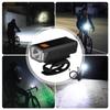 Phare de vélo rechargeable par USB Accessoires de cyclisme Éclairage de vélo pour la nuit Lampe de poche pour tous les types de vélo Route Vélo de montagne