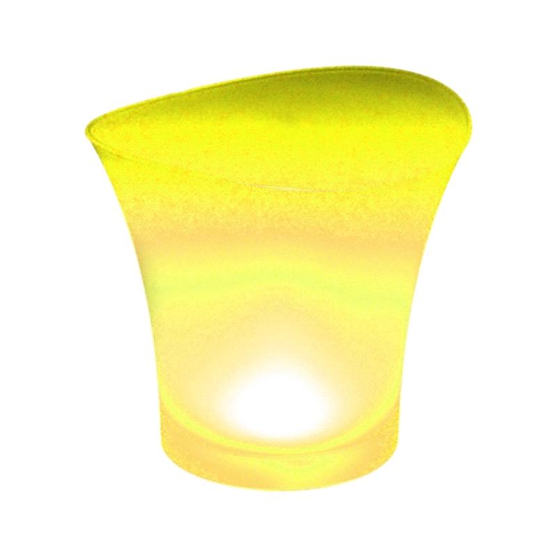 Light Up Champagne Beer Bucket PP Material Suitable for Indoor Outdoor X3UC