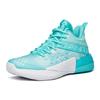 New Anta Attack 2 Cushioning Anti Slip And Wear Resistant Coverage Mid Top Basketball Shoes Men's Fluorescent Aqua Green 112141633S-3