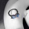 Anello Viso Sorridente Brillantinato Versatile Personalità Carina Divertente Brutto Carino Design di Tendenza di Nicchia Anello Aperto Femminile