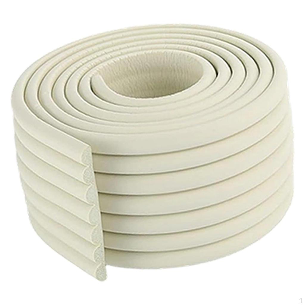 Edge Protector 2M Length Repair Part Climbing Cushion Mat White Trim for Home