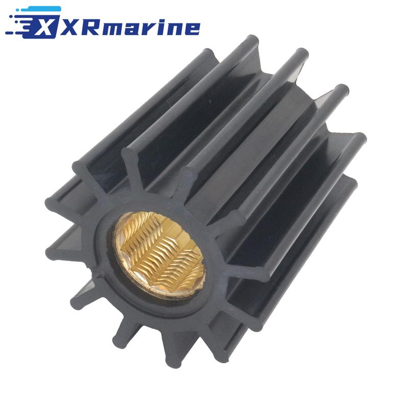Sea Water Pump Impeller Kit Fits for Volvo Penta D6 Series With Round Cover 21419376