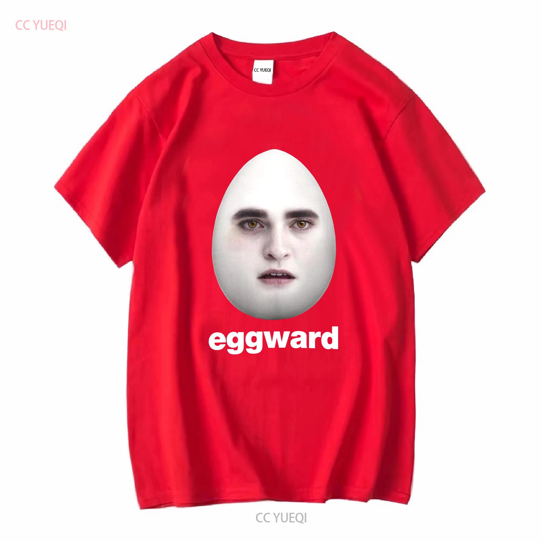 

Eggward T Shirt Funny Meme Edward Cullen Parody Sarcastic Robert vintage Washed Soft Casual Versatile graphic streetwear S