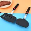 Multipurpose Nonstick Cooking Spatula Heat Resistant Silicone Turner for Eggs Vegetables and Meats Kitchen Utensils