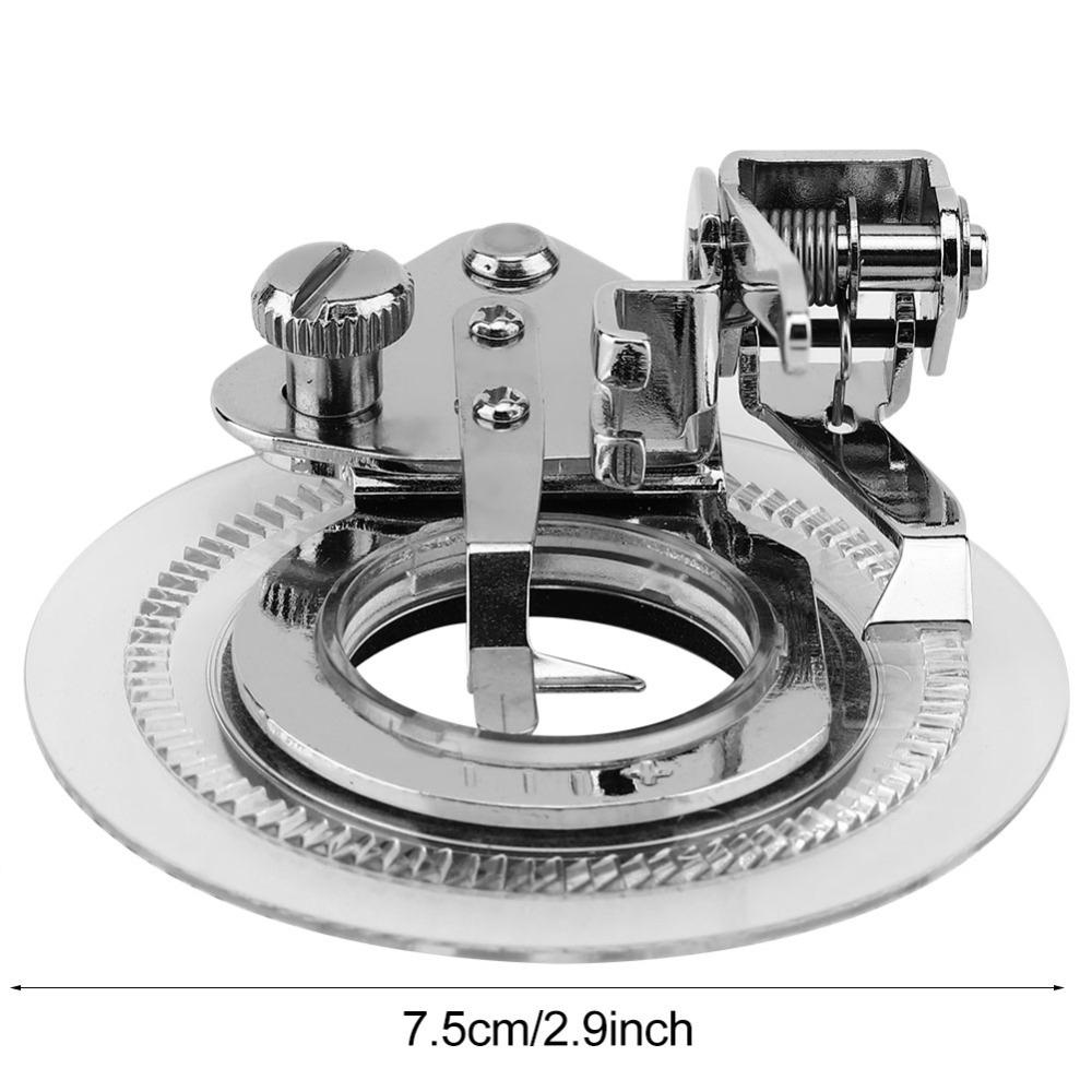 Simple Use Circular Presser Foot Universal Smooth Embroidery Foot Durable Jacquard Foot Home Sewing