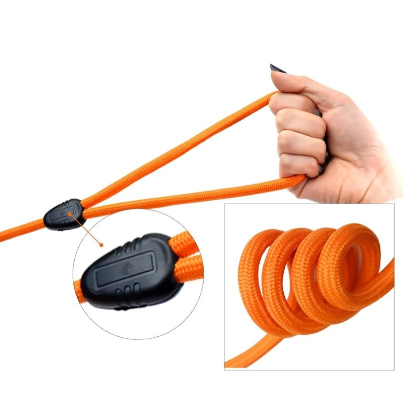 5M/10M/15M lange Hundeleine aus Seil – strapazierfähige Hundeleine aus Nylon für das Agility-Training mit Rückruffunktion für mittelgroße und große Hunde