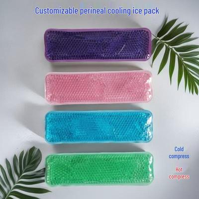 Postpartum Reusable Gel Beads Perineal Ice Pack - Hot/Cold Compress Pad for Relief