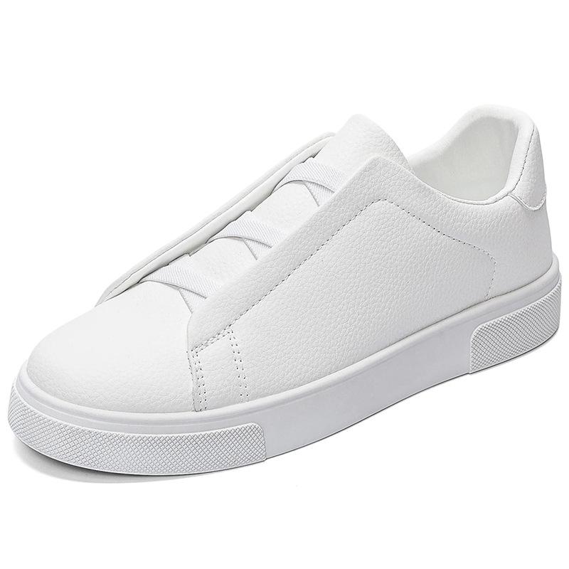 2026 Autumn Korean Style White Men's Casual Sneakers