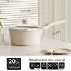 REDCHEF White Pottery Ceramic Non-Stick Milk Pot