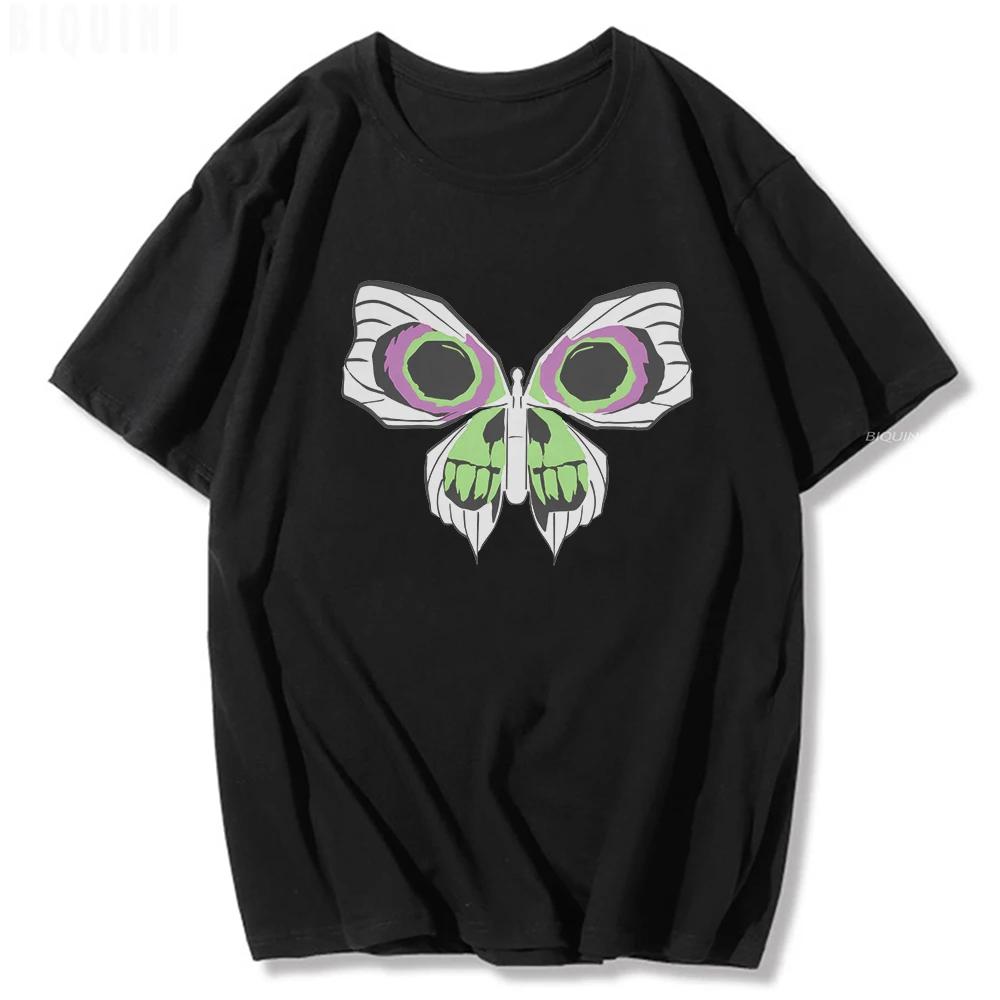 Jinx Arcane Monkey T Shirt Anime Cosplay Tees Women Men Unisex Grunge Aesthetic Short Sleeve 100% Cotton Print Summer Streetwear