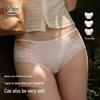 LANGSHA Women's Silk Crotch Antibacterial Lace Briefs