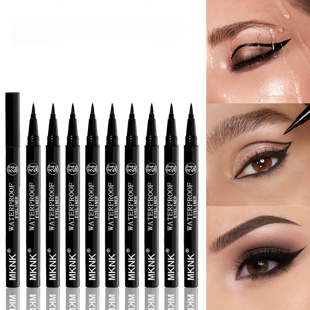 Rychleschnoucí tužka na oční linky, make-up, dlouhotrvající, hladká, matná oční linka, voděodolná, nerozmazávající se, tekutá tužka na oční linky, kosmetika pro oči
