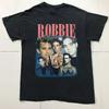 Heißes Robbie Williams T-Shirt Geschenk Weihnachten Familie Baumwolle Herren S-5XL Shirt Unisex T-Shirt