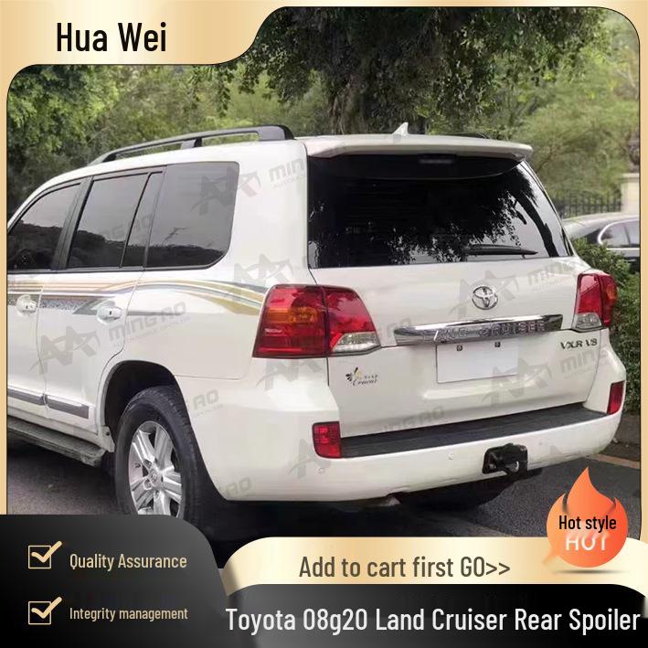Rear Spoiler for 2008-2020 Toyota Land Cruiser - No Damage or Drilling Required