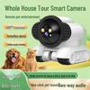 AI-Enhanced HD Wireless Pet Surveillance Camera with Remote Control and Cross-Border Tracking