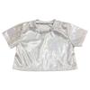 Unisex Hip Hop Dance T-Shirt - Sequin Loose Short Sleeve Top for Men and Women