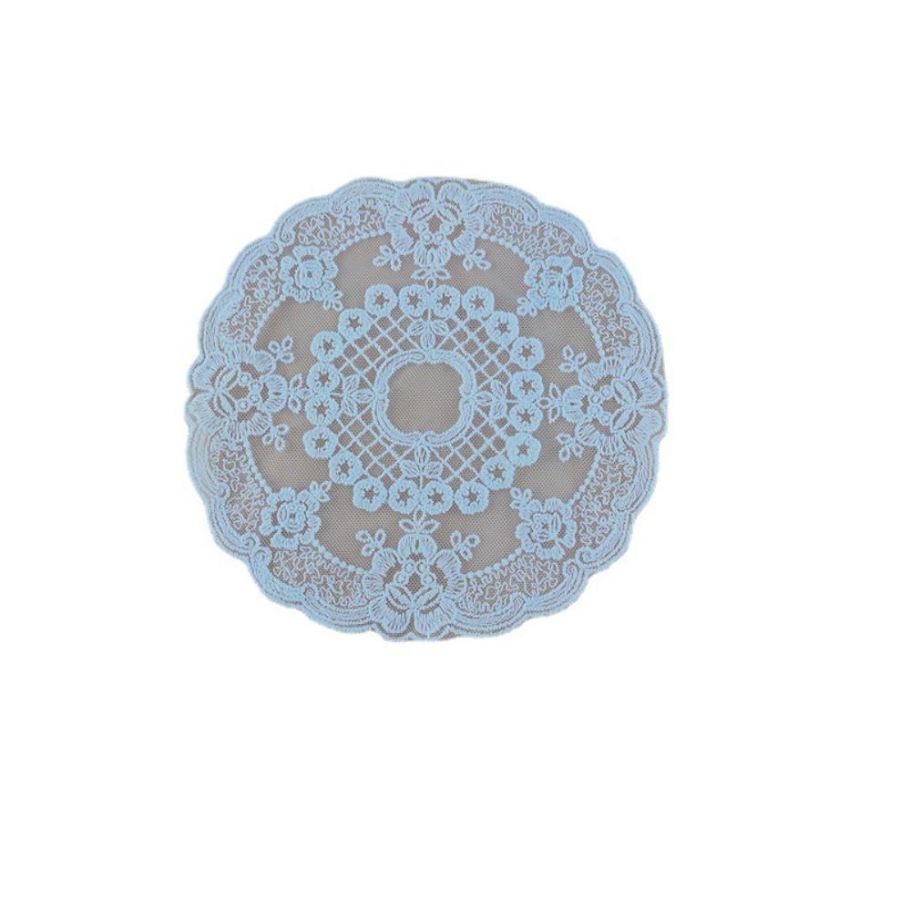 Kitchen Accessories Lace Embroidered Coaster Party Wedding Home Decorations Table Cover