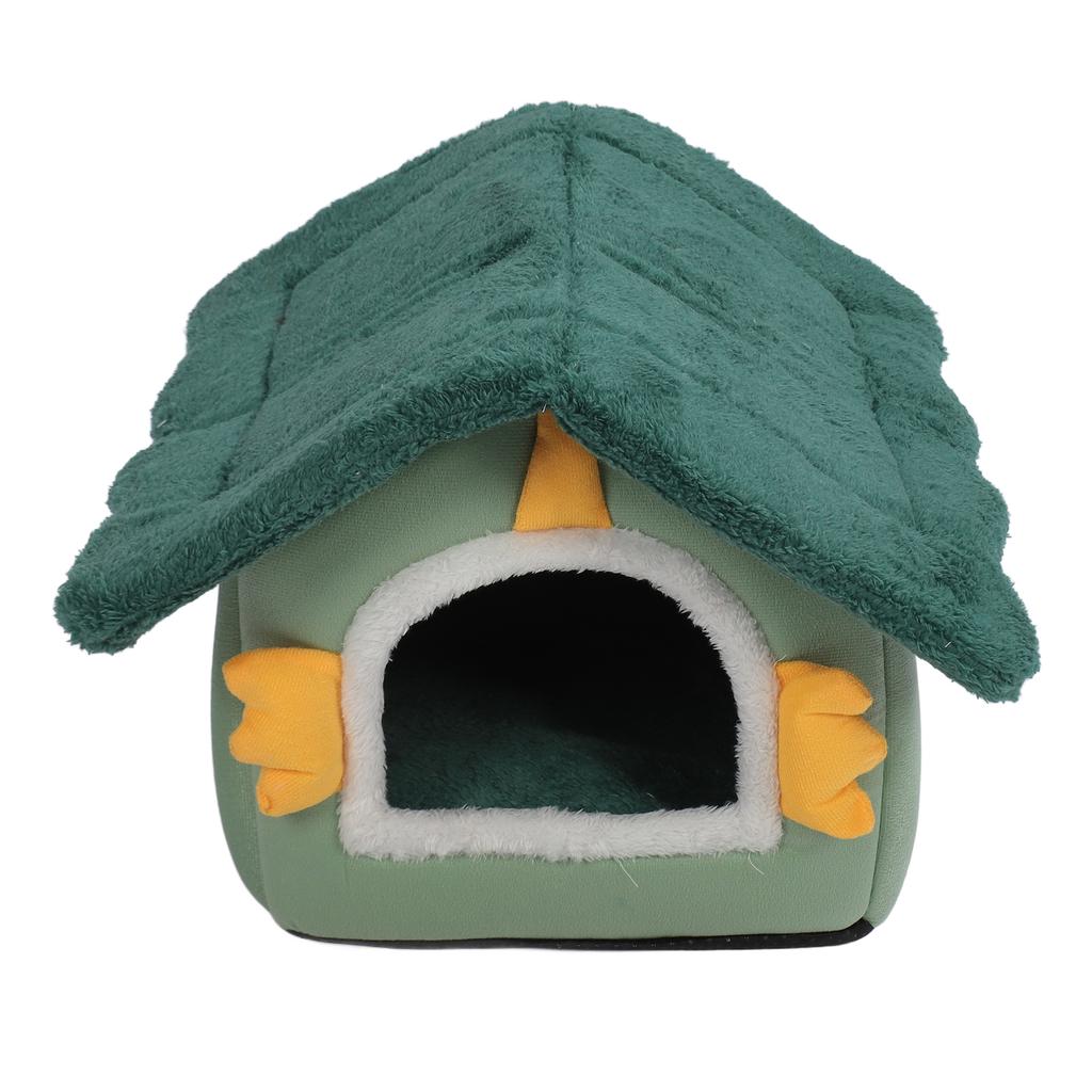 Pet Bed House Soft Warm Cat Bed Cave Detachable Cozy Dog House for Hamsters Rabbits Raccoons Skunks