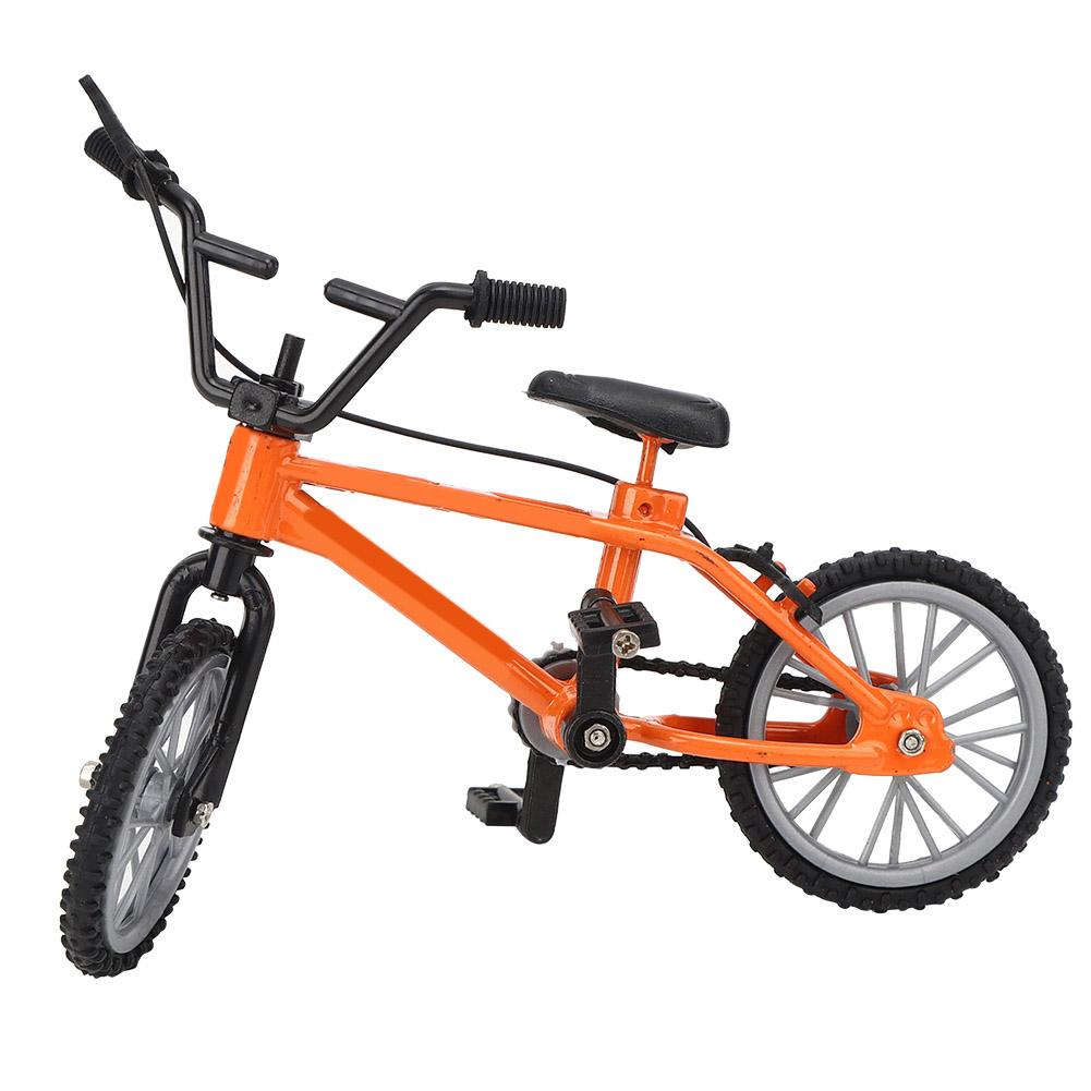

Mini Mountain Bike Model Racing Toys 1 10 Dollhouse Accessory Craft Bicycle Desk DecorationOrange оранжевый