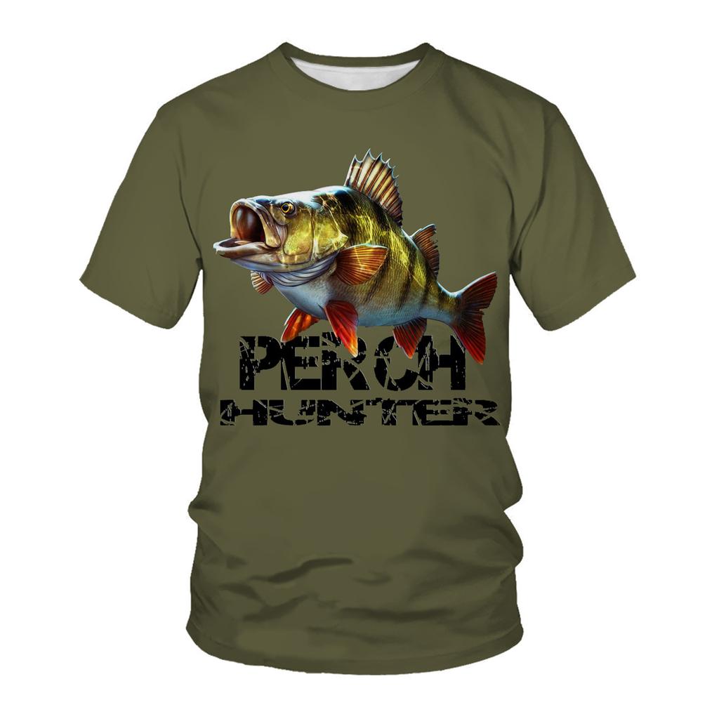 Casual Short Sleeved Printed Fashionable Oversized 3D Top Pattern T-shirt for Men Comfortable Summer Round Neck