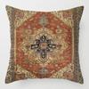 Bohemian ethnic style throw pillow retro printing sofa bed home decoration cushion short velvet pillow