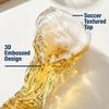 Soccer Beer Glass, Large Capacity Football Mug, Heavy Duty Clear Pint Cup for Craft Beer, Home Bar Party Gift for Fans