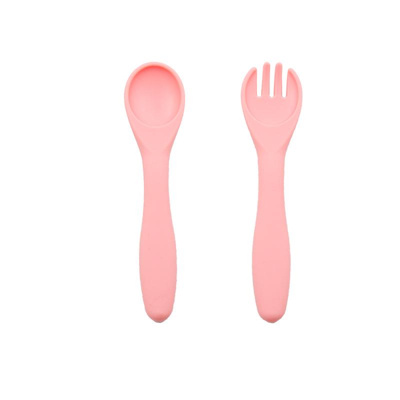 "Full Silicone Baby Meal Tray Set with Suction Cup - Divided Tableware for Children's Meals"