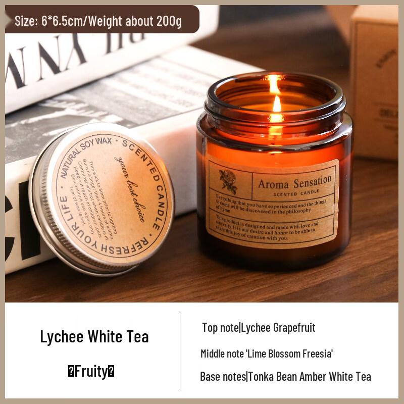 LIEI Essential Oil Aromatherapy Candle