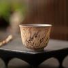 140ml Dunhuang Oil Painting Teacup Boutique Tea Bowl Tea Pair Meditation Cup Chazhan Master Cups Tea Ceremony Supplies Craft