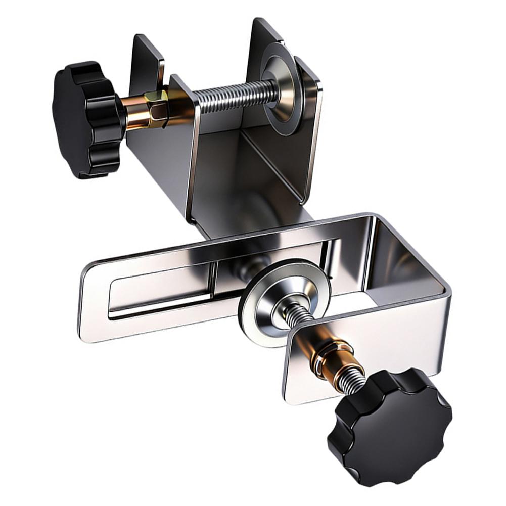 Cabinet Drawer Front Installation Tool for Woodworkers To Lock Panels In Place Before Final Fastening and Adjustment