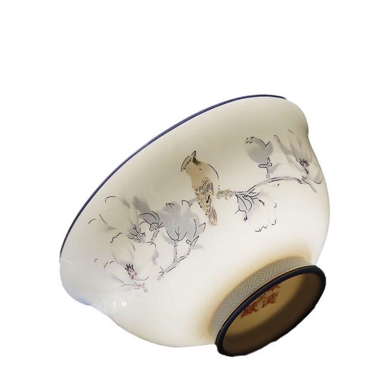 Maud Lanca Jingdezhen Light Luxury 61-Piece Chinese Ceramic Dinnerware Set